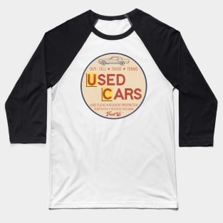Used Cars Baseball T-Shirt